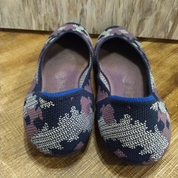Rothy's The Flat in retired color Violet Botanicamo - Picture 5 of 12